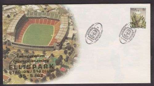 COM COVER ++ 1982 ++ "INAUGURATION ELLISPARK STADIUM" ++ SEE BELOW