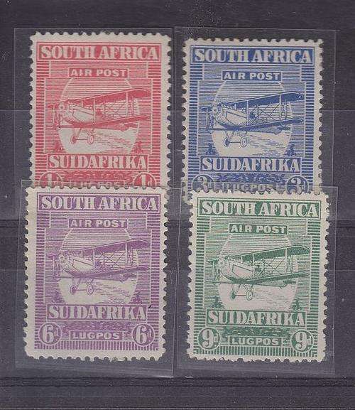 1925 ++ "1st AIR MAIL ISSUE ++ SET OF 4 ++ MH - SEE BELOW ++ SACC 25-28