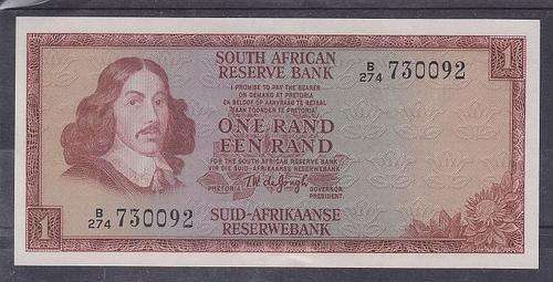 "T W DE JONGH" ++ R1 NOTE PREF B 274 ++ VERY FINE ++ SEE SCANS BELOW