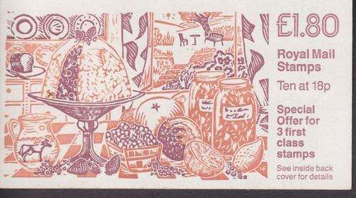 1986 ++ "BOOKLET" ++ ÃÂ£1.80 - 10 x ROYAL MAIL STAMPS ++ SEE SCANS BELOW