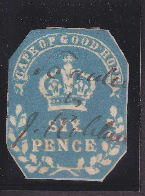 REVENUE ++ 1864 ++ 6d BLUE ++ FU ++ BT 4 (B)