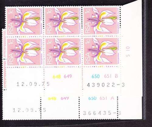 1974 ++ "2nd DEF - 3rd PRINTING (12/9/75)" ++ 1c C/BLOCK x2 - A & B ++ MNH ++ SACC 359