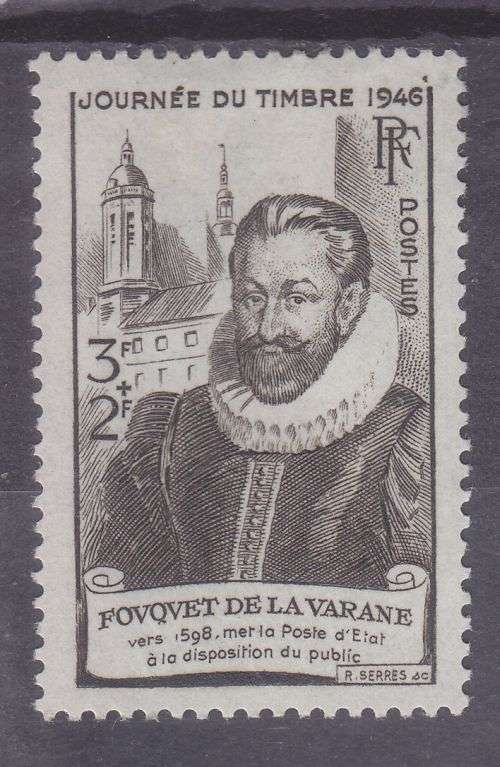 FRANCE ++ 1946 ++ "STAMP DAY" ++ MH ++ SG 975