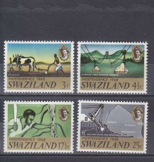 1968 ++ "INDEPENDENCE" ++ SET OF 4 ++ MH ++ SG 137-140