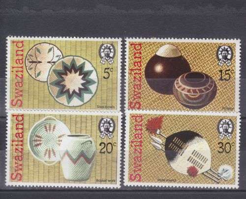 1978 ++ "HANDICRAFTS" (1st SERIES) ++ SET OF 4 ++ MNH ++ SG 296-299