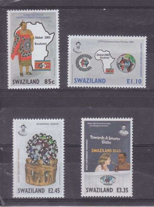2004 ++ "GLOBAL 2003 - SMART PARTNERSHIP MOVEMENT" ++ SET OF 4 ++ MNH ++ SG 729-732