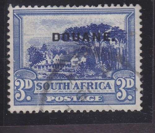 DOUANE OVPT ++ 1926-33 ++ 3d BLUE ++ FU - SEE SCAN BELOW ++ C/V R240 ++ BT 37