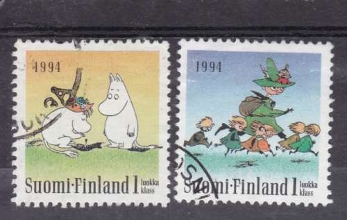 FINLAND ++ 1994 ++ "MOOMIN" ++ SET OF 2 ++ FU ++ SG 1343-44