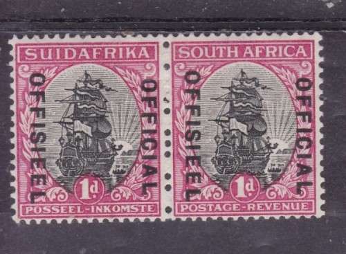 1930  OFFICIAL  1d BLACK  and CARMINE  MH  SACC 13