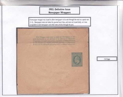 ORC, 1902. KE VII, `DEFINITIVE ISSUE - NEWSPAPER WRAPPER`, MINT, SEE SCAN BELOW