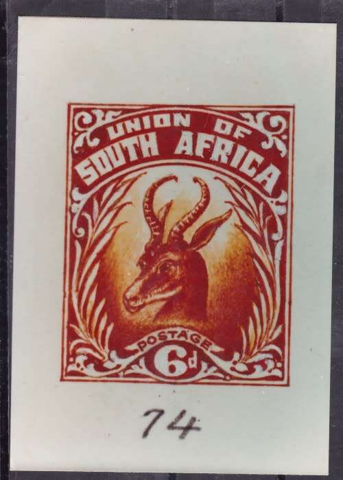 PHOTOGRAPHIC ESSAY, 6d  (74), ex P.O. ARCHIVES, NOT USED, SEE SCAN BELOW