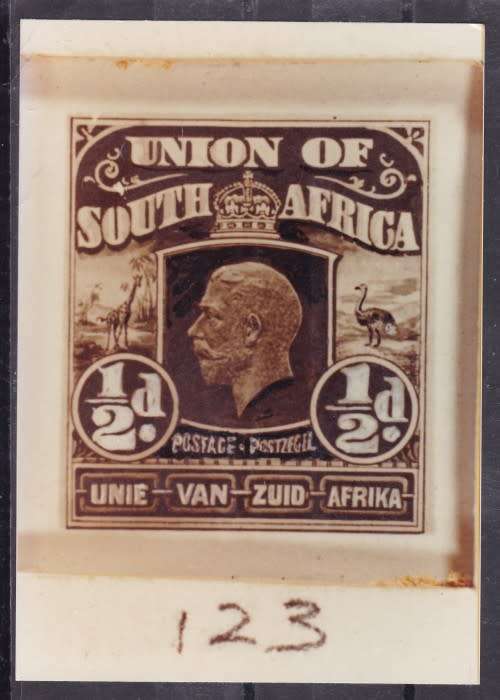 PHOTOGRAPHIC ESSAY, 1/2d, ex PO ARCHIVES, DESIGN NOT USED, SEE BELOW