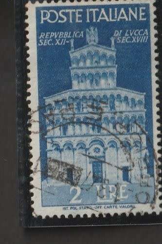 ITALY, 1946, MEDIAEVAL ITALIAN REPUBLICS, 2L, BLUE, USED, SG 680