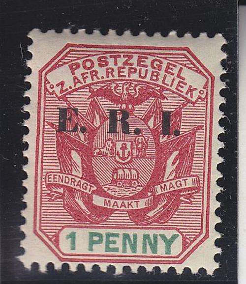 1901-02 ++ ERI OVPT ++ 1d ROSE-RED & GREEN ++ MNH ++ SACC 245