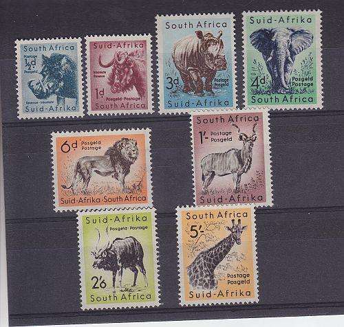 1959-61 ++ SET OF 8 ++ WMK COAT OF ARMS ++ MNH ++ SACC 169-176