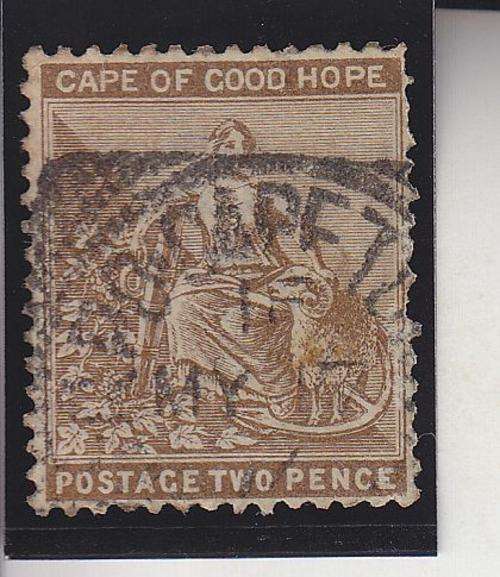 1884-90 ++ 2d PALE BISTRE ++ FU ++ SACC 45