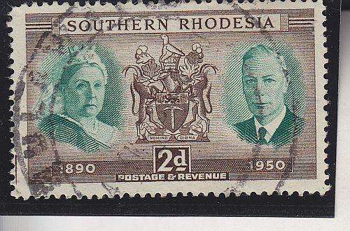 SOUTHERN RHOD ++ 1950 ++ DIAMOND JUBILEE ++ FU ++ SACC 72