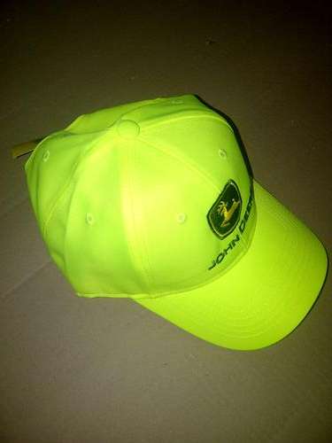 John Deere Green/yellow Neon cap