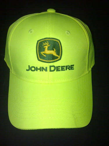 JOHN DEERE CAP YELLOW BRIGHT