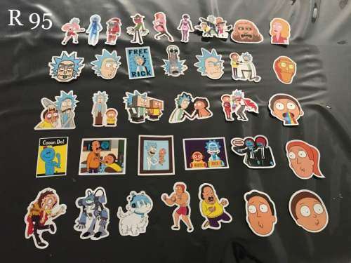 Rick and Morty Stickers