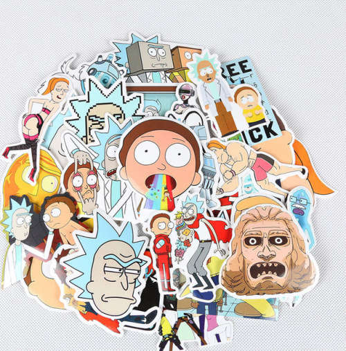 Rick and Morty Stickers