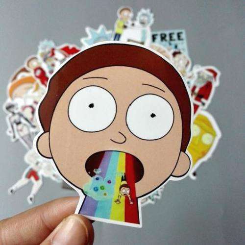 Rick and Morty Stickers
