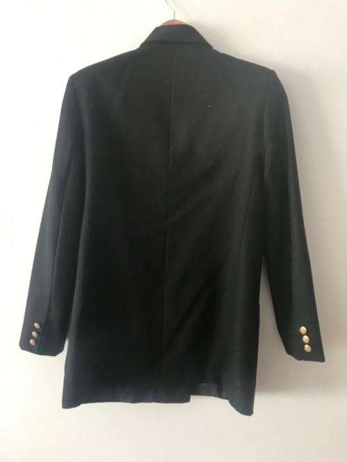 Black military style jacket size 12 (oversized)
