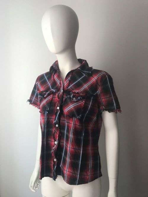 Rugged button up shirt size L