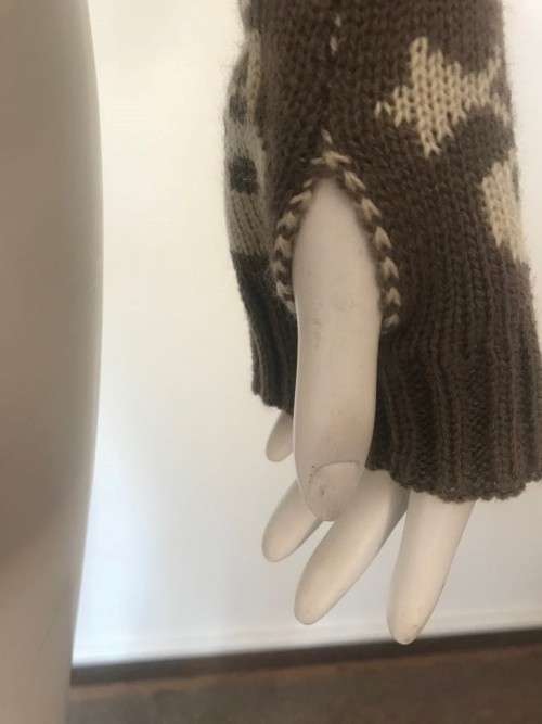 Brown skull gloves SIZE SMALL/MEDIUM