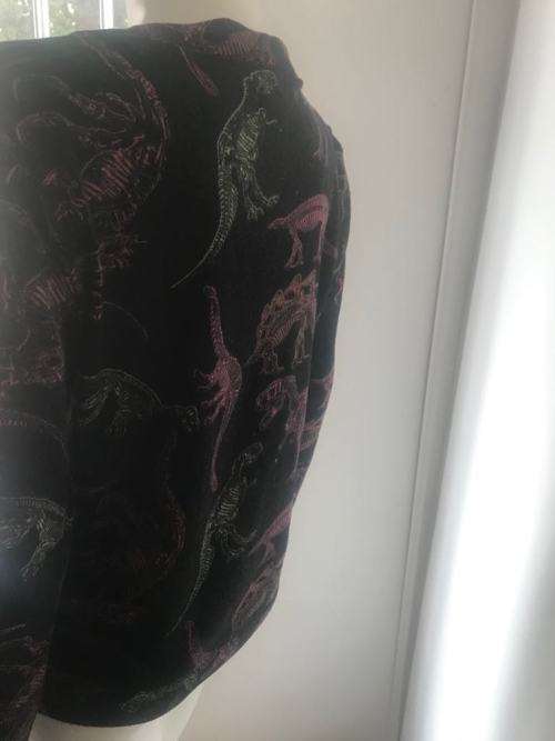 Neon dinosaur jersey size M