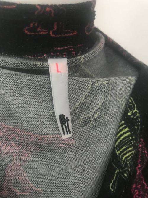 Neon dinosaur jersey size M