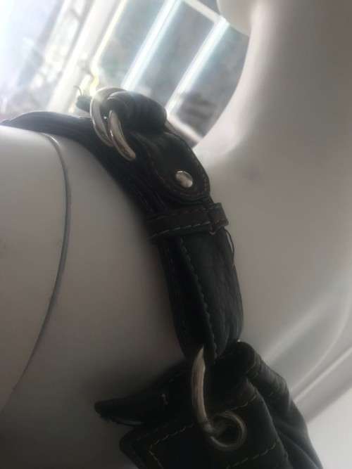 Large PU leather handbag