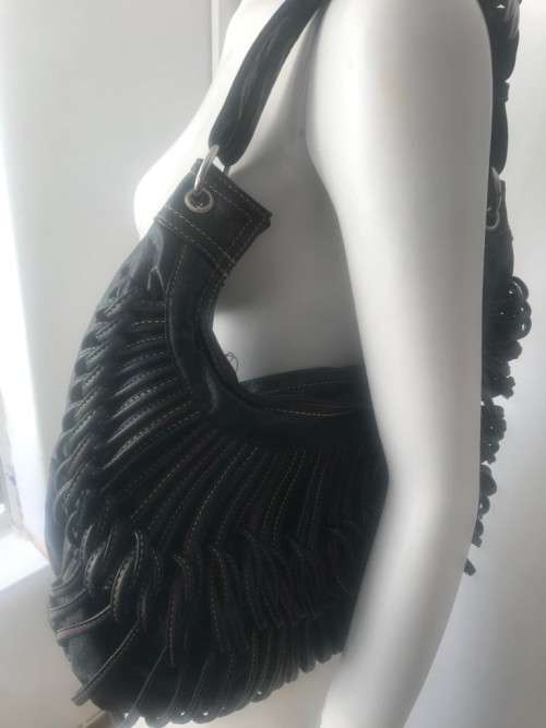 Large PU leather handbag