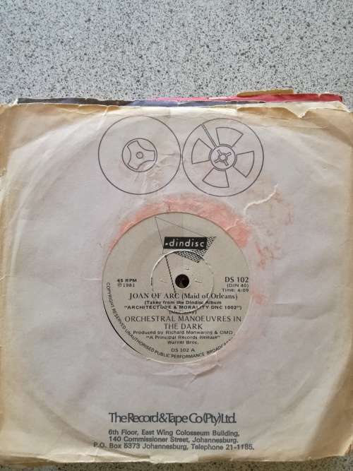 Orchestral Manoeuvres In The Dark - Joan Of Arc (maid of Orleans) 7" Single