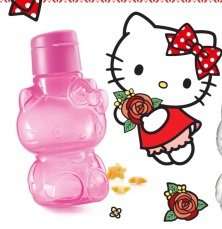 LAST 1! Limited Edition Tupperware Hello Kitty Eco Flip Top Water Bottle