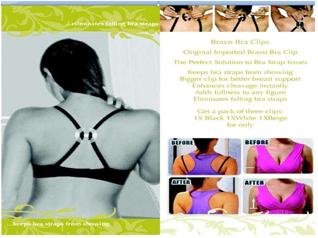 Bravo Bra Clips