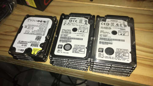 500GB 2.5 inch Hard Drive (SATA3 Internal, laptop form factor)