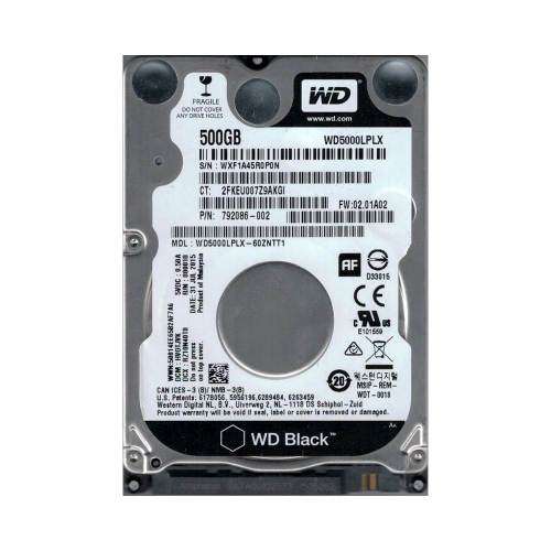 2.5` 500GB Sata Hard drive - WD Black Laptop HDD 500GB