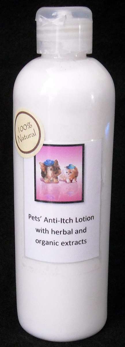 100% NATURAL, ANTI-ITCH LOTION FOR CATS & DOGS