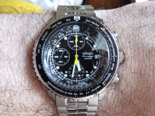 SEIKO FLIGHTMASTER 200M CHRONO SNA411P1