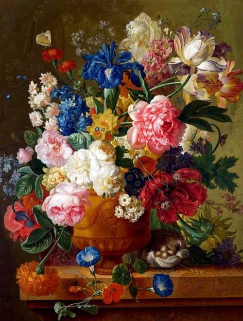 DIY Diamond painting 3 D Cross stitch Bouguet of Flowers