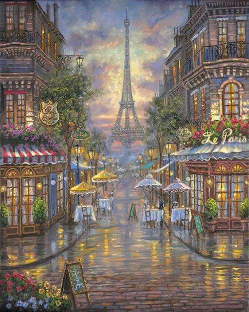 Diamond painting 3D Cross stitch Paris
