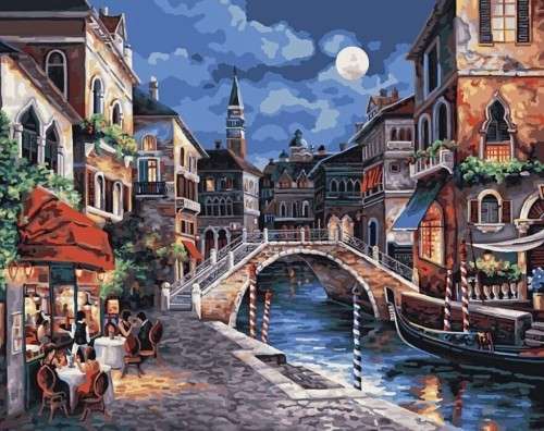 DIY Diamond Painting- Venice at Night