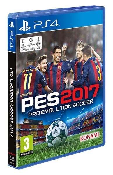 Pro Evolution Soccer 2017  (Playstation 4) Brand New and Sealed