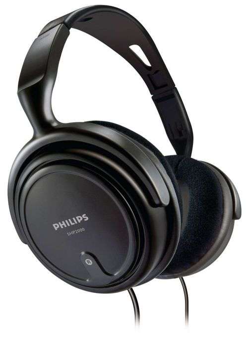 Philips - Stereo Headphones - Black