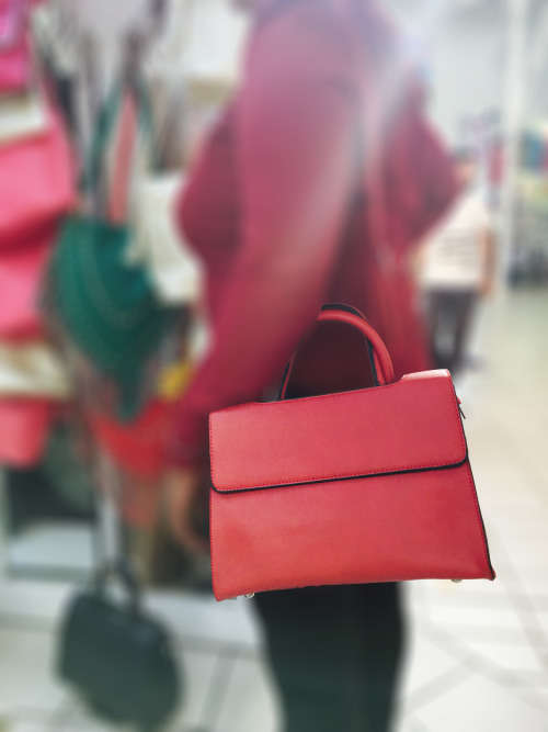 Fashion Shoulder&Hand Bag#9892#WHITE&BLACK&RED&DARK BLUE