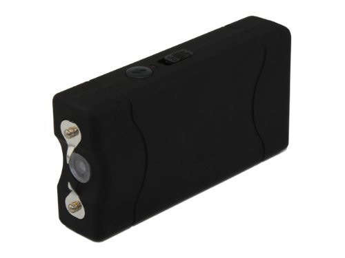 Mini Stun Gun - Rechargeable with LED Flashlight, Black YRG