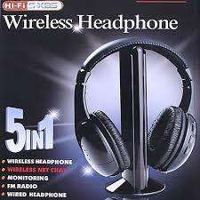5 in1 wireless headphones