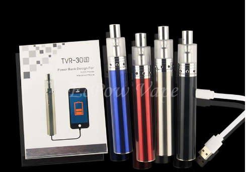 TVR Electronic Cigarettes New Vapes Kit Huge Vapor Vaporizer Pen With Power Bank Fuction