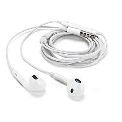 Earphones with Lightning Connector AND Volume Control (White) Earbuds Earpods Headphones for iPhone